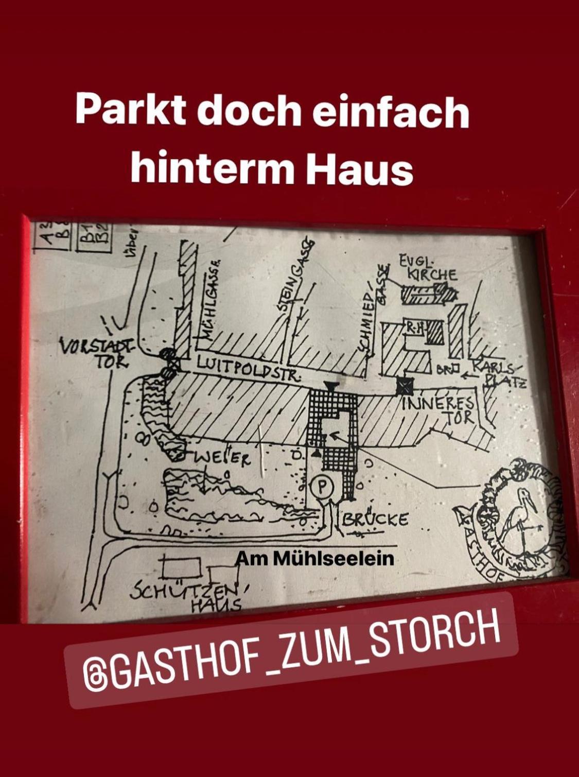 Gasthof Zum Storch 프리슈센스타트 외부 사진